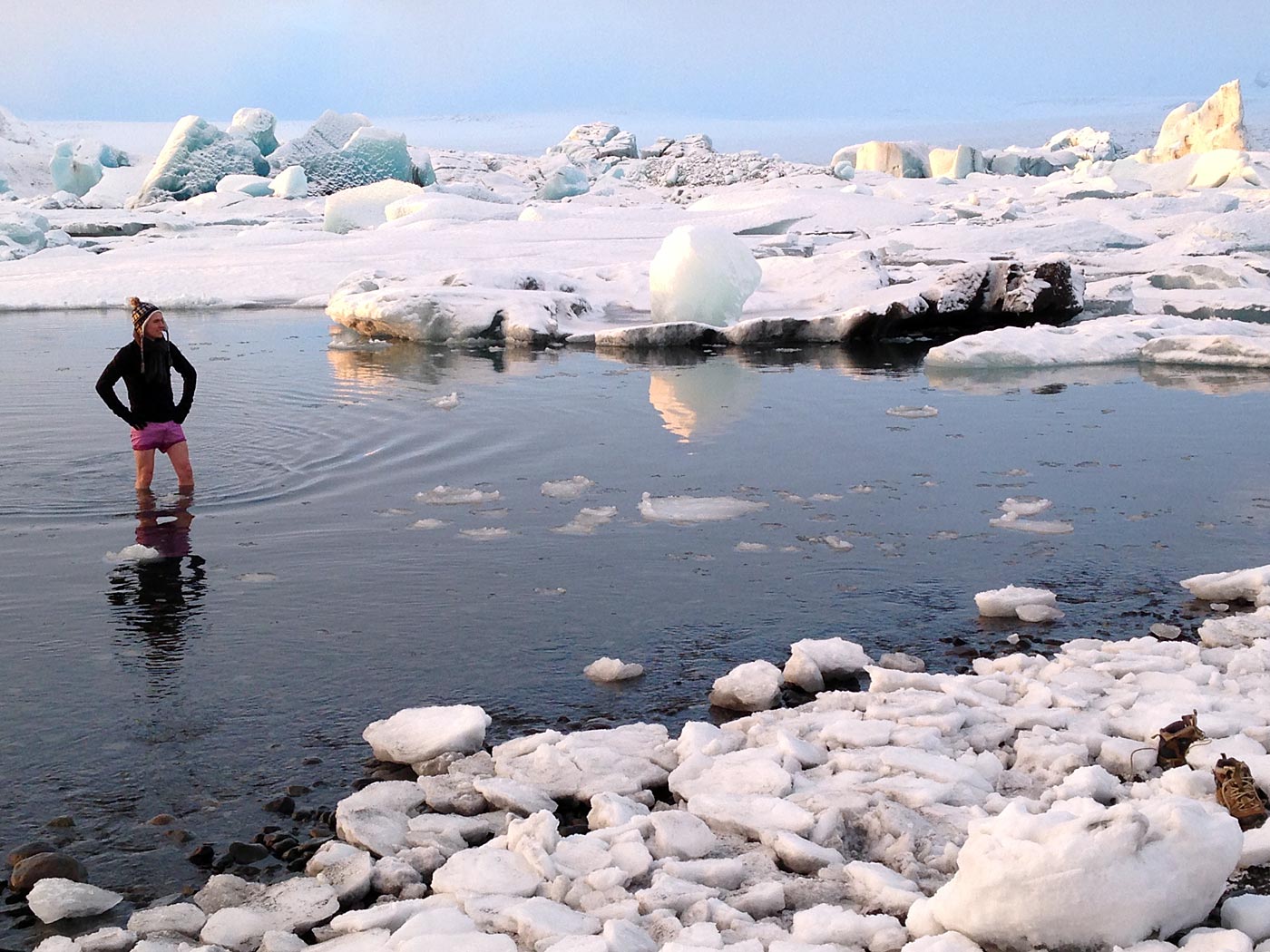 Jökulsárlón. Ice. II. - <a href='http://en.wikipedia.org/wiki/Jökulsárlón' target='_blank' class='linksnormal'>Jökulsárlón</a>, glacier lake. Vá! (16 November 2013)